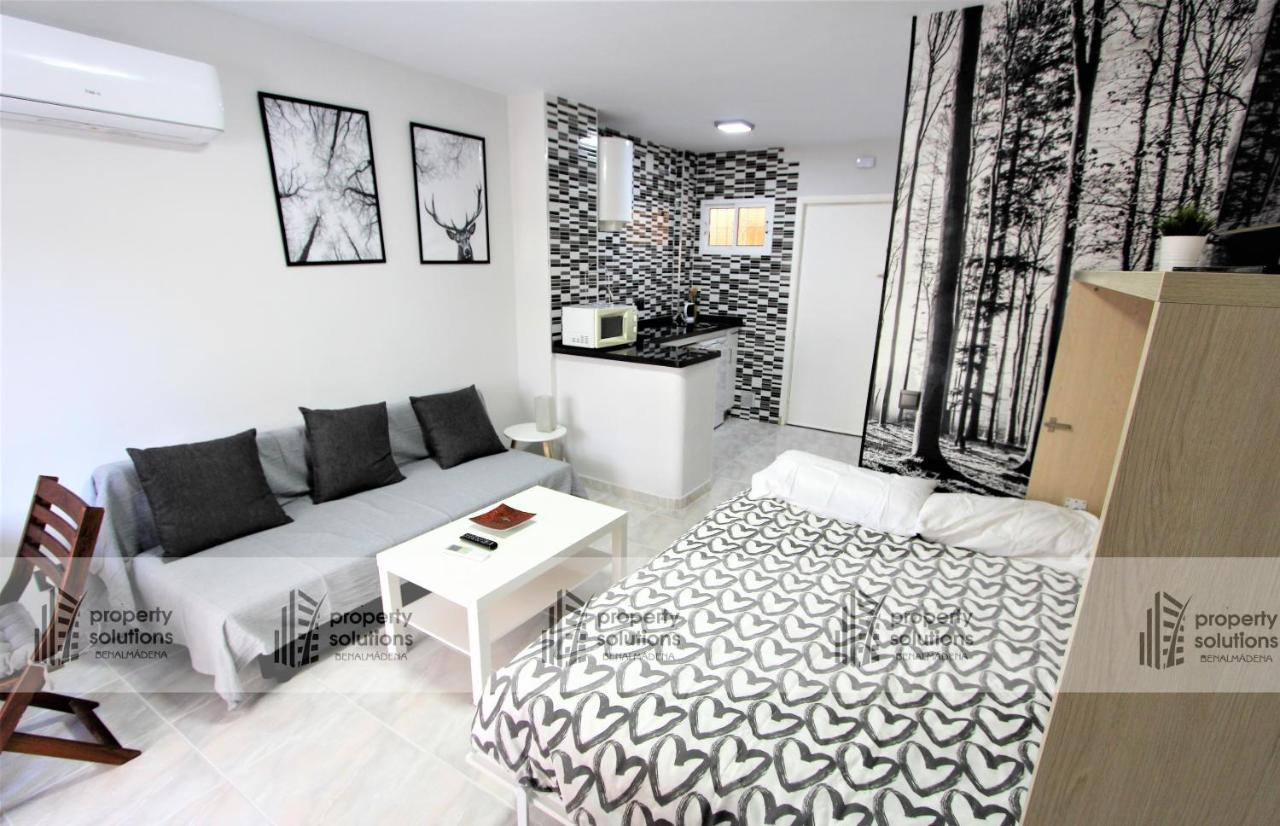 243 Aguila Apartamentos - Estudio Vista Al Mar - Piscina Y Playa Benalmádena Eksteriør billede
